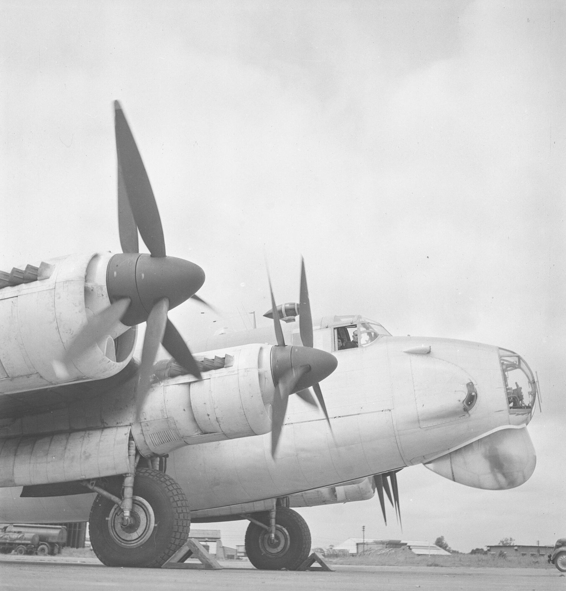 Close up of an Avro Shackleton, 15th June 1949.