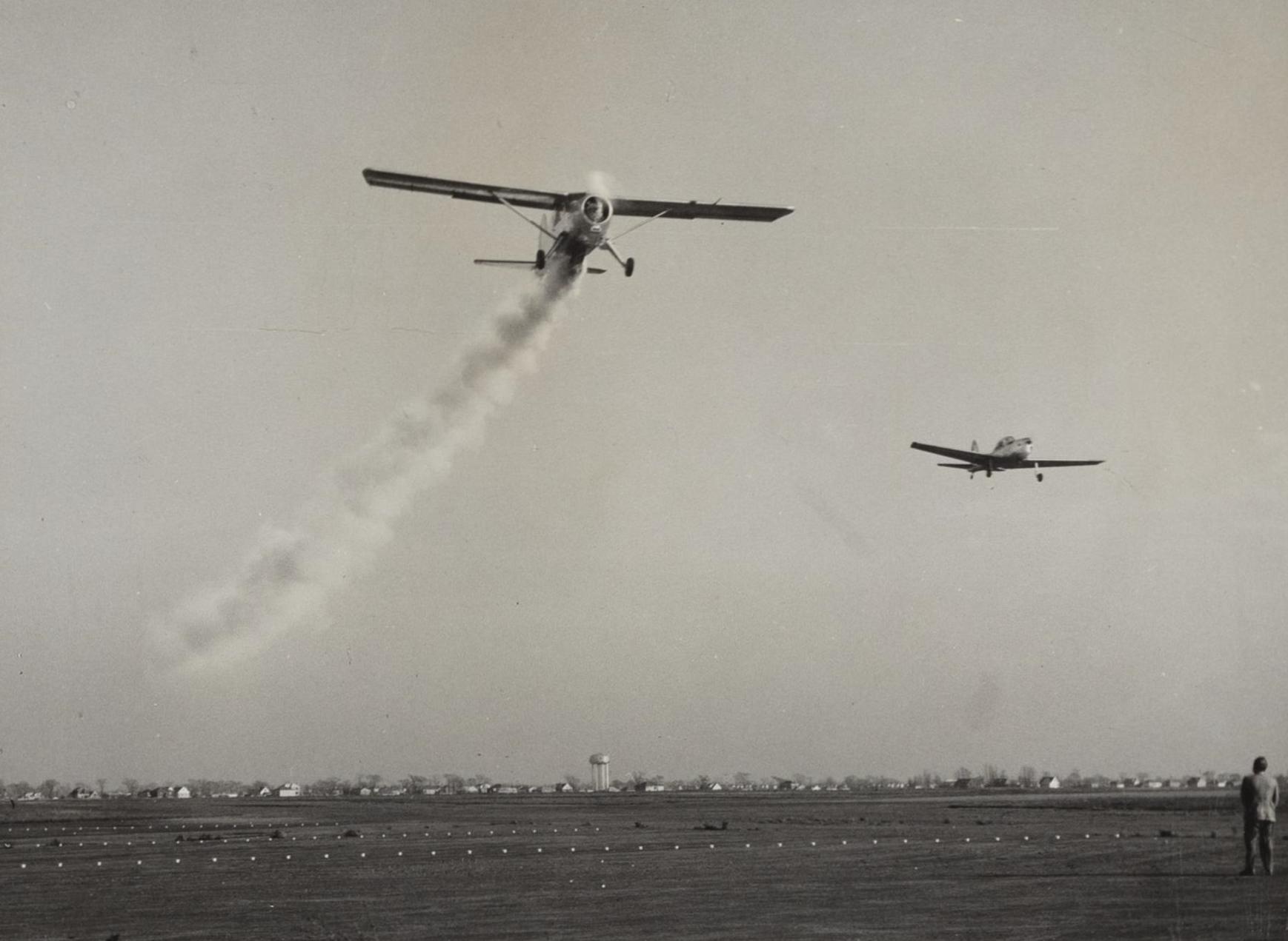 de Havilland DHC-2 Beaver Duster version for New Zealand, 30th October 1950.