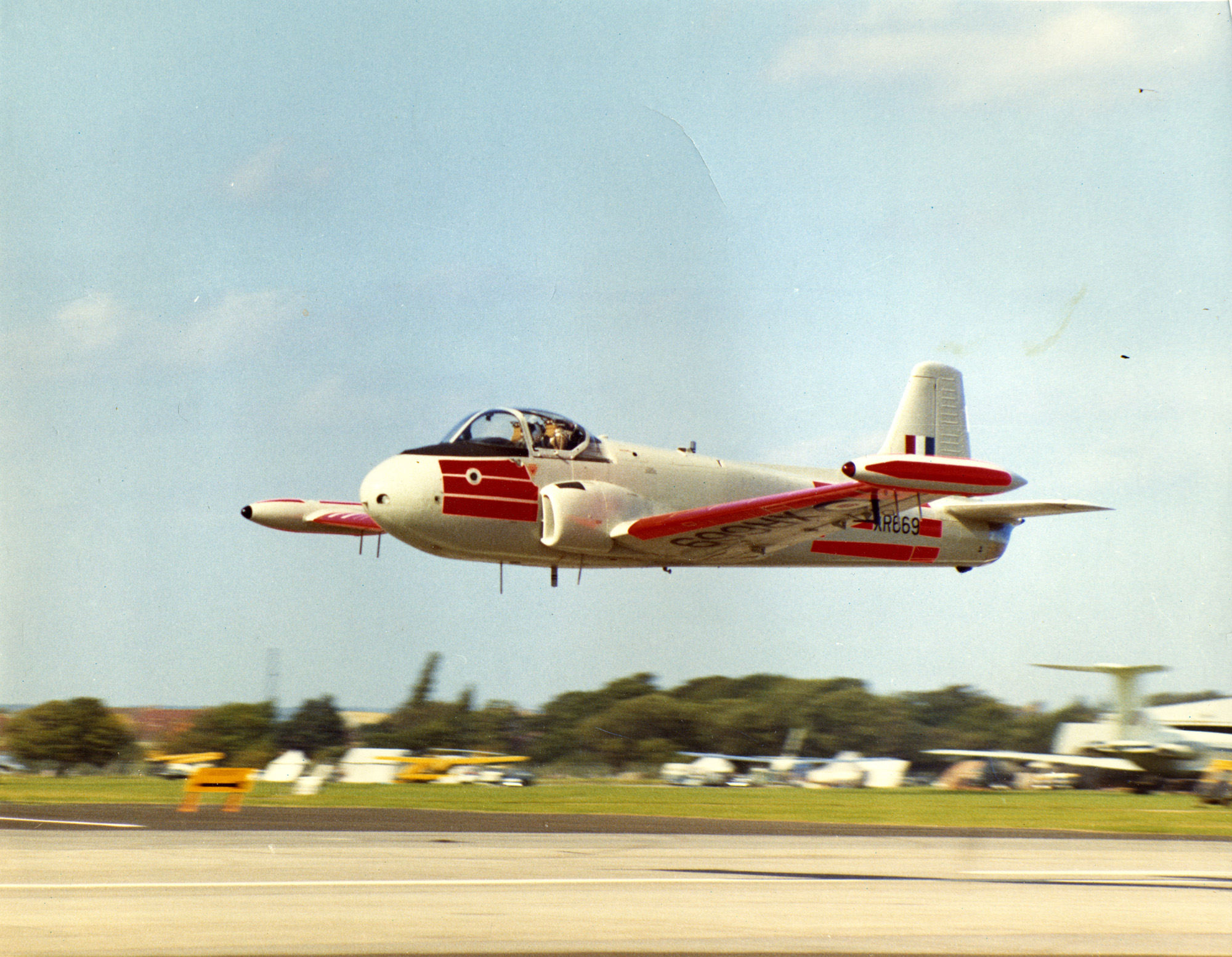 Jet Provost at Farnborough, 1966.