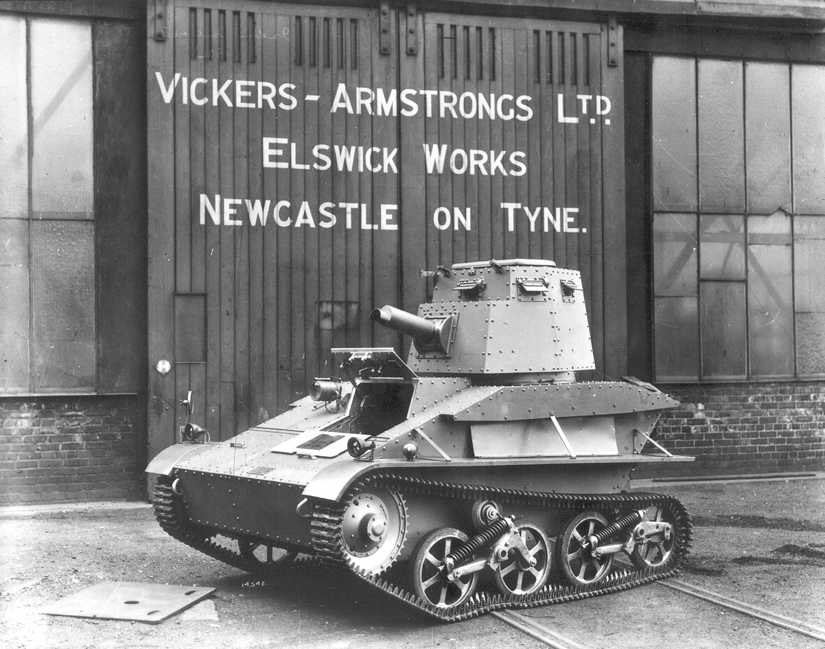 Vickers Light Tank Mk IV for India, 1935